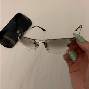 Ray-Ban authentic vintage rimless 90s sunglasses